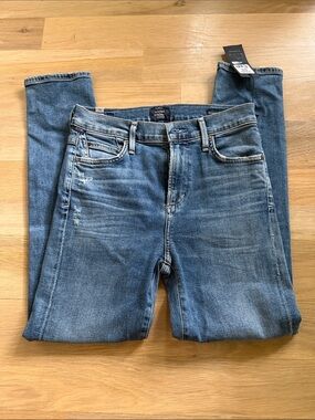 Citizens of Humanity Rocket Crop High Rise Skinny Jeans